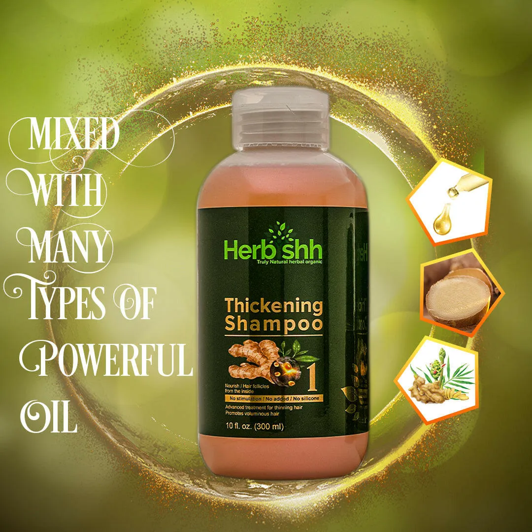 Hair Volumizing Ultimate Kit: 4 Items in 1 Set - Herbishh