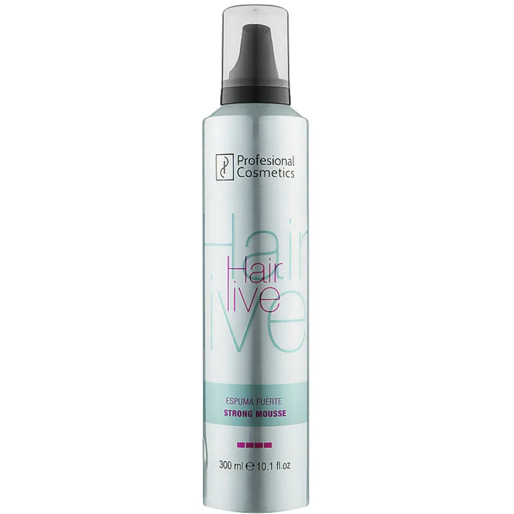 Profesional Cosmetics Hairlive Strong Mousse - Піна для укладки волосся