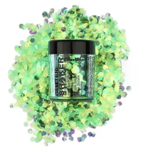 Stargazer UV Green Chunky Glitter Shaker Pot 5g