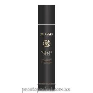 T-Lab Professional Velvet Flex Hair Mousse Strong - Мус для волосся сильної фіксації