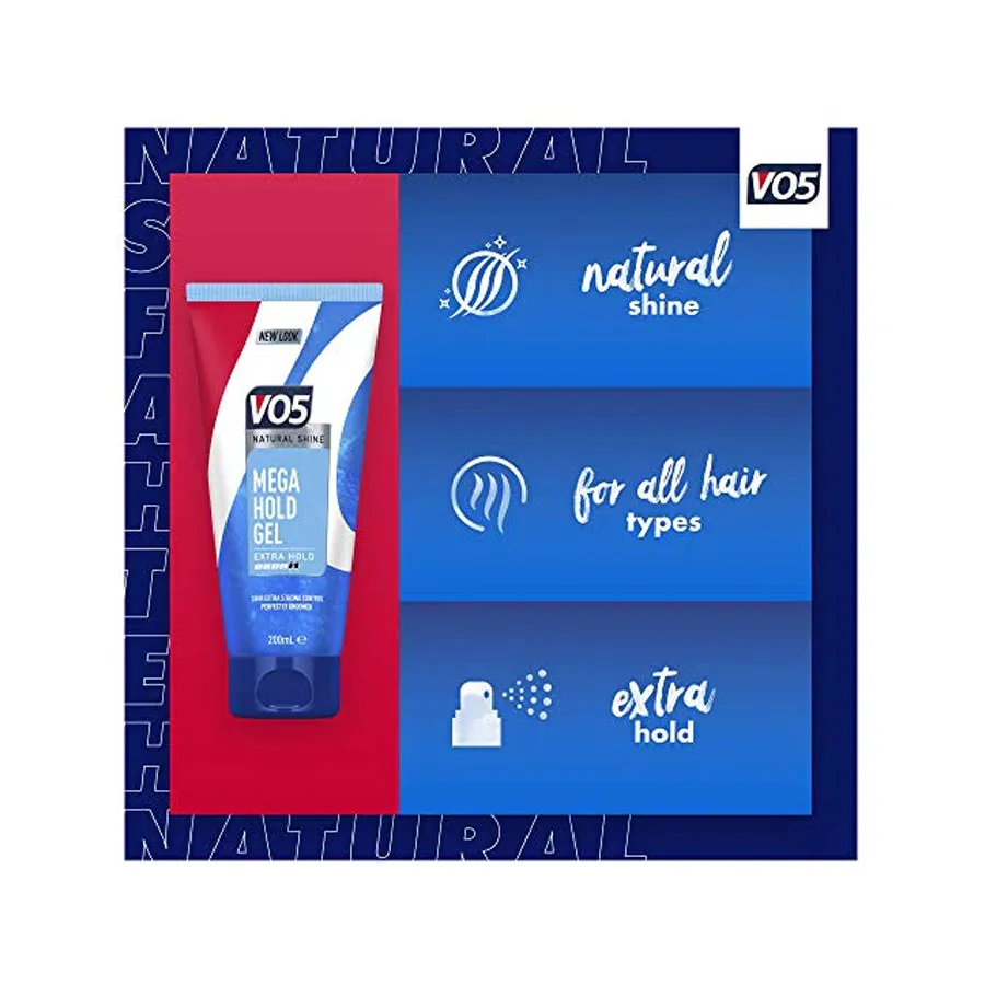 VO5 Mega Hold Styling Gel 200ml
